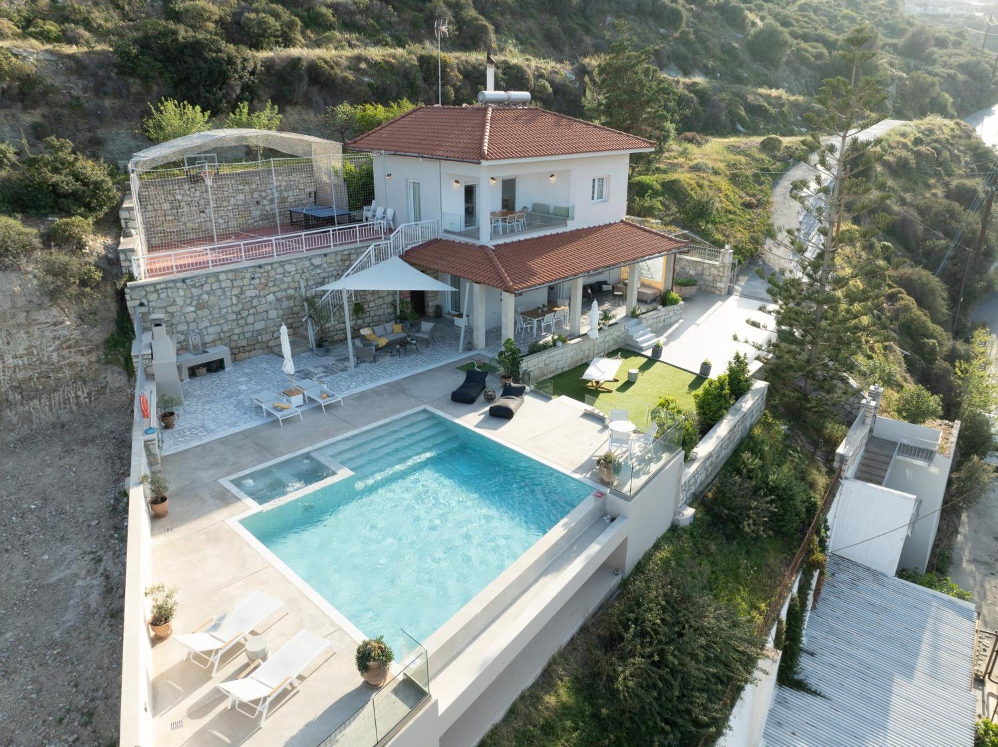 Amazing View Villa Aliki Ligaria  Esterno foto