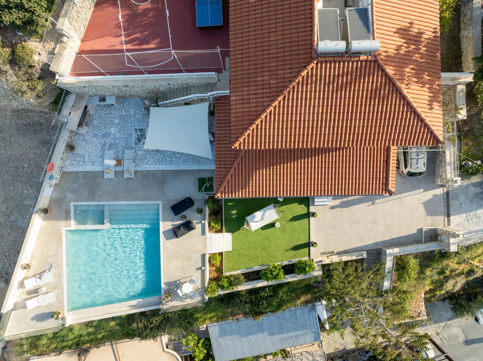 Amazing View Villa Aliki Ligaria  Esterno foto