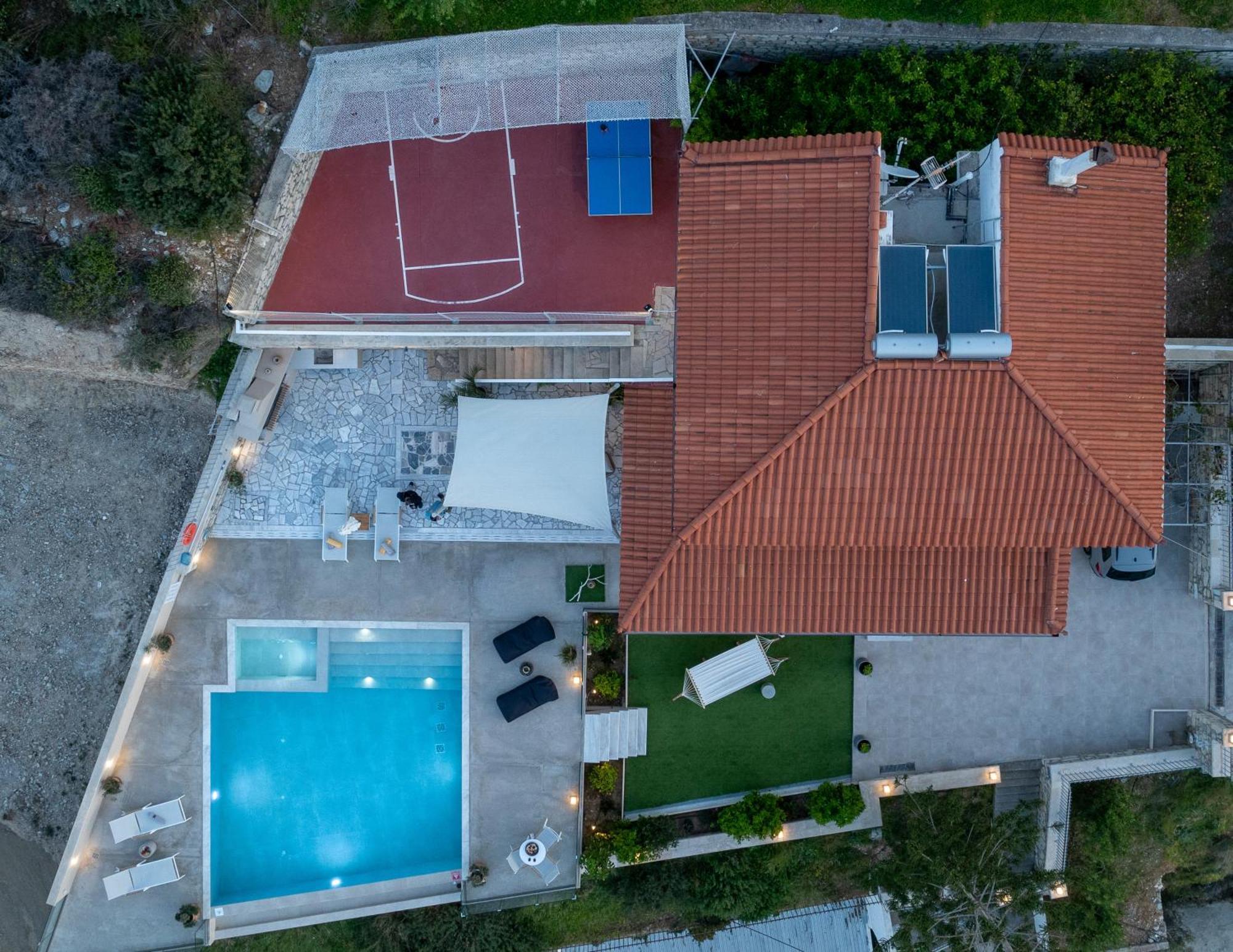 Amazing View Villa Aliki Ligaria  Esterno foto